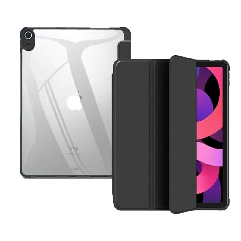 Θήκη Slim Smart Tri Fold New Design για iPad 2/3/4 - Χρώμα: Μαύρο