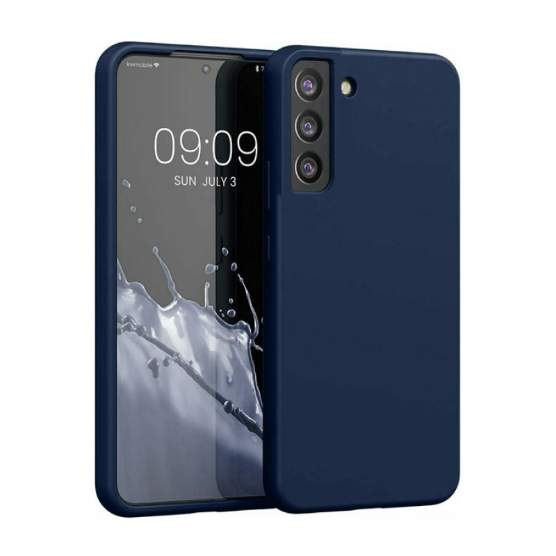 Θήκη Πλάτης Σιλικόνης Soft HQ για Samsung Galaxy S22 Χρώμα: Σκούρο Μπλε