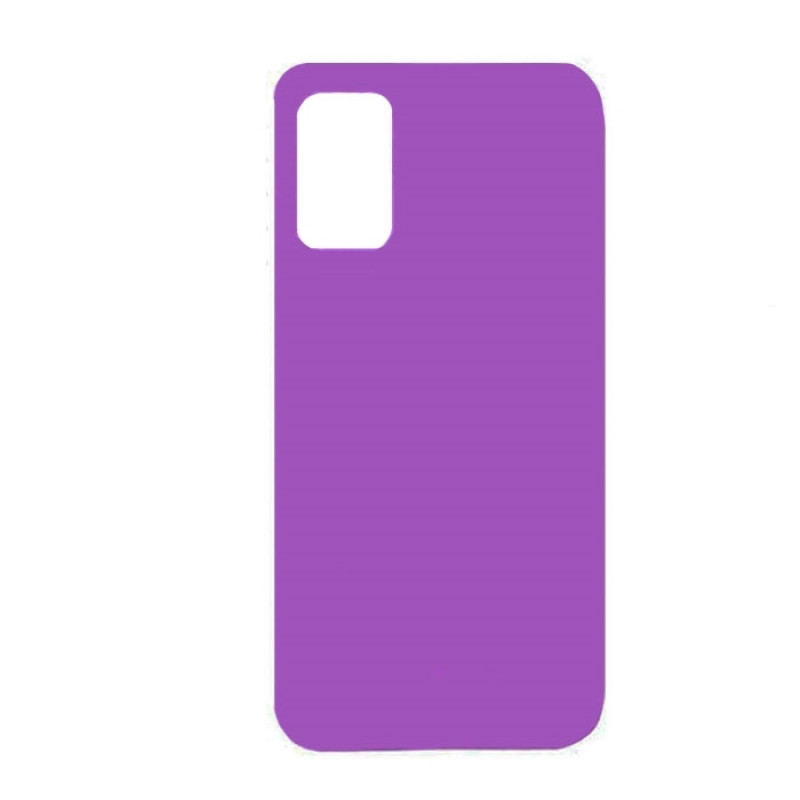 Θήκη Πλάτης Σιλικόνης Soft HQ για Xiaomi Redmi Note 10 5G Χρώμα: Μωβ