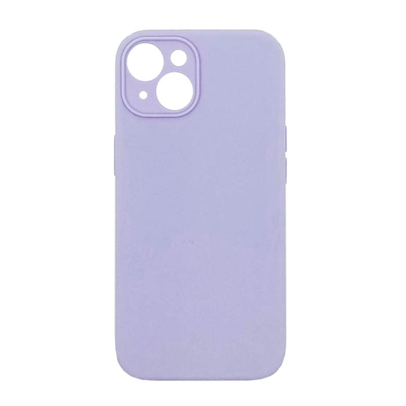 Θήκη Πλάτης Σιλικόνης Soft για Apple iPhone 14 - Χρώμα: Λιλά