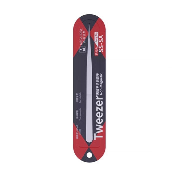 QIANLI Mega Idea Precision Tweezer SS-SA Long Tip Stainless Steel HRC40