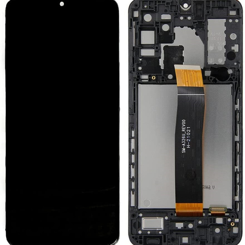 Incell Οθόνη LCD με Μηχανισμό Αφής και Πλαίσιο για Samsung Galaxy A32 5G A326 - Χρώμα: Μαύρο