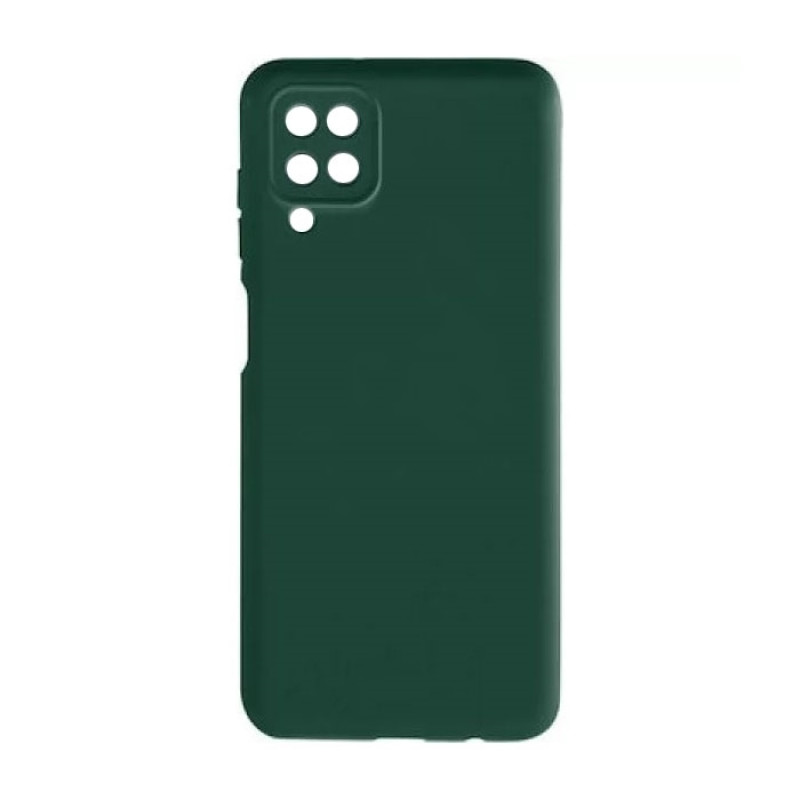 Θήκη Πλάτης Σιλικόνης Soft HQ για Samsung Galaxy A12 A125 Χρώμα: Σκούρο Πράσινο