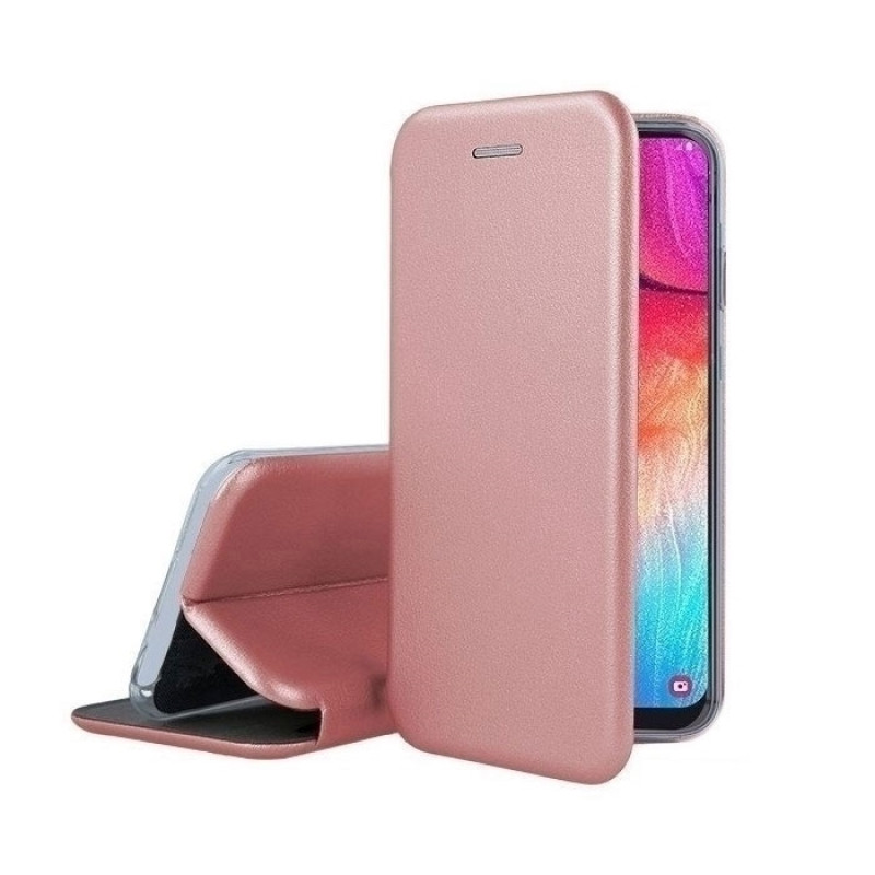 Θήκη Βιβλίο Μαγνητική Elegance για Xiaomi Redmi 5 - Χρώμα: Ρόζ Χρυσό