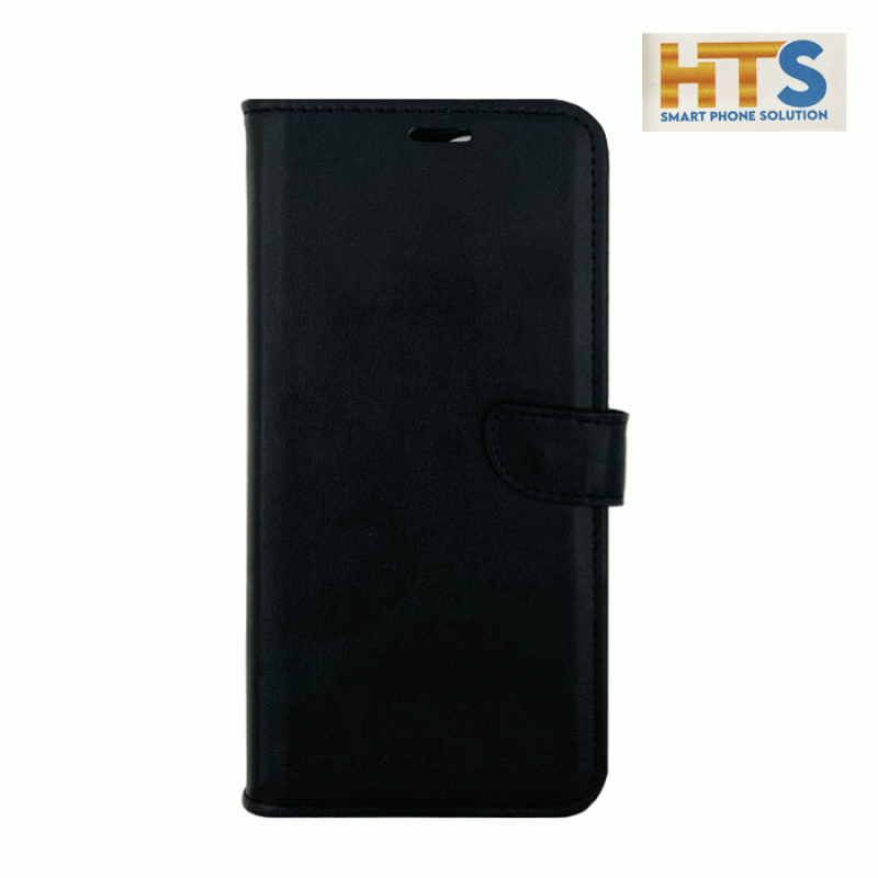 HTS Θήκη Βιβλίο με Κλίπ για Xiaomi Redmi Note 9 - Χρώμα: Μαύρο