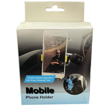 Βάση Κινητού για Αεραγωγό Αυτοκινήτου QA-CF511 - Χρώμα: Μαύρο