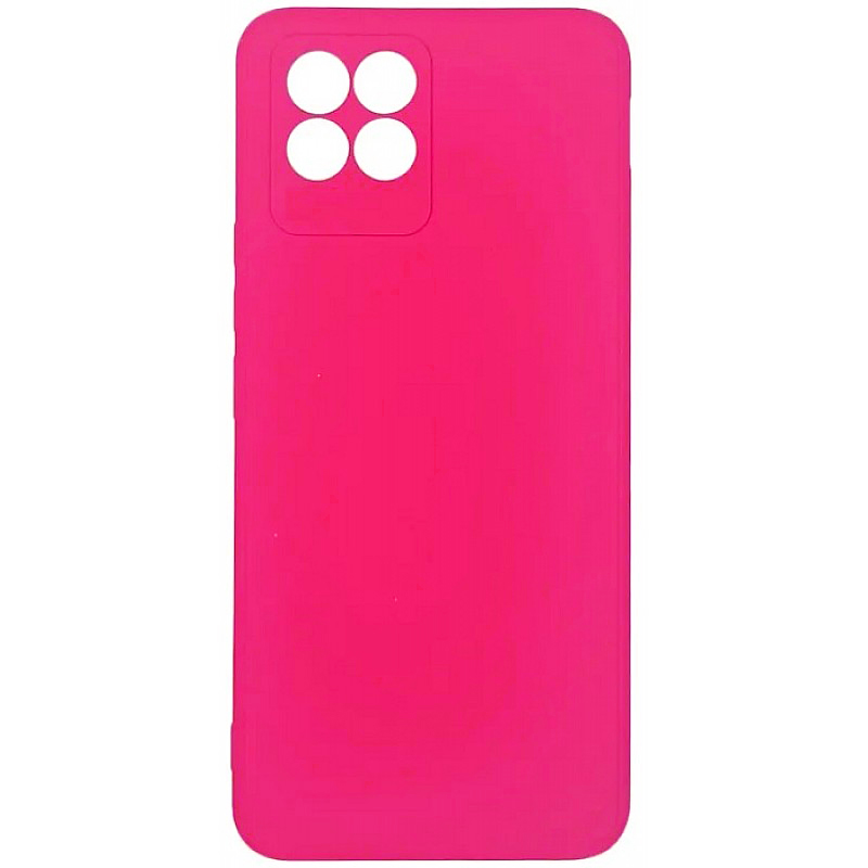 Θήκη Πλάτης Σιλικόνης Soft για Realme 8i - Χρώμα: Φούξια