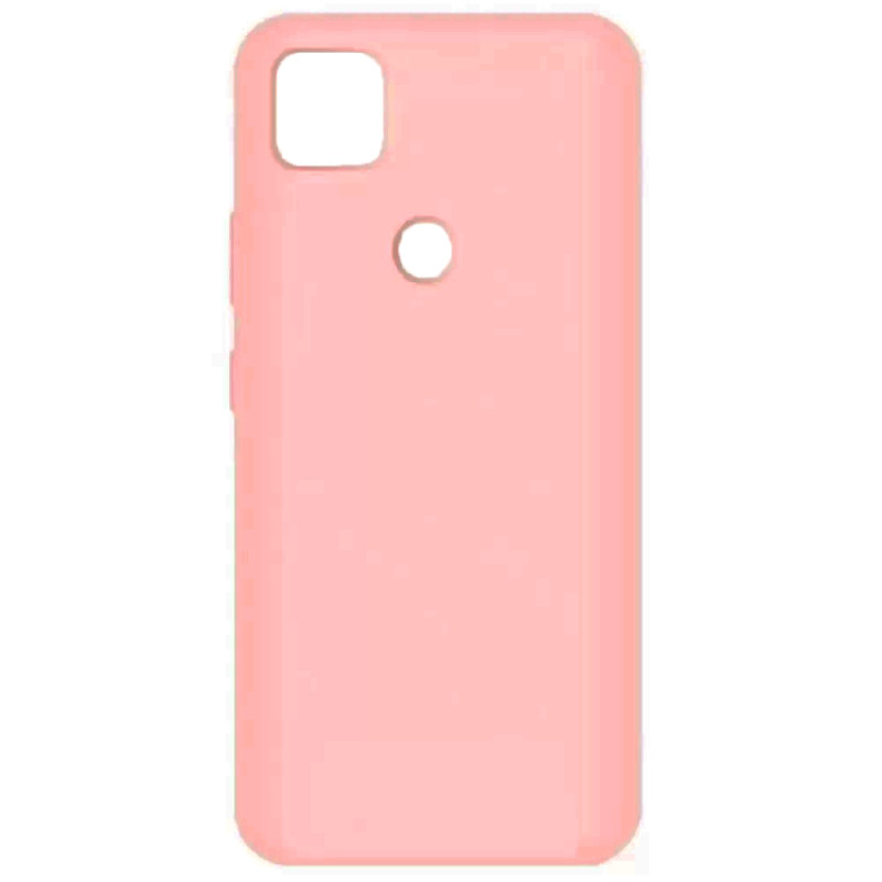Θήκη Πλάτης Σιλικόνης Απλή για Xiaomi Redmi 9C / 10A - Χρώμα: Ροζ