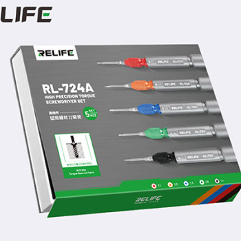 RELIFE RL-724A High Precision Torque Screwdriver 0.6 Tri-Point Tool Phone Rep