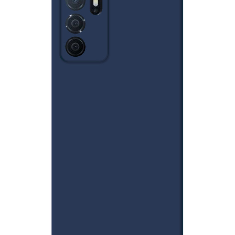 Θήκη Πλάτης Σιλικόνης Soft για Oppo A54S - Χρώμα: Σκούρο Μπλε