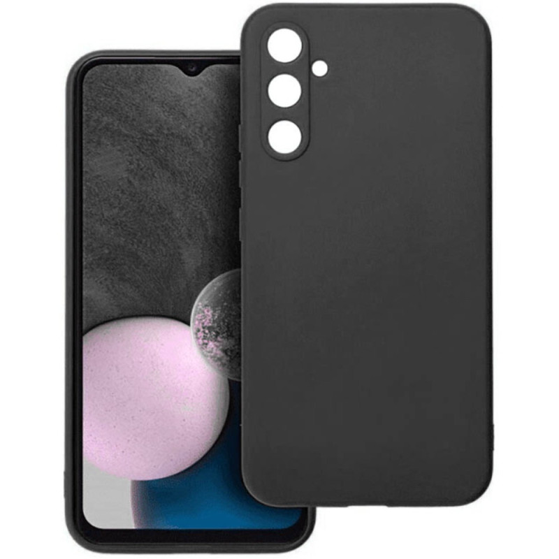 Θήκη Πλάτης Σιλικόνης Soft για Samsung Galaxy A05S - Χρώμα: Μαύρο