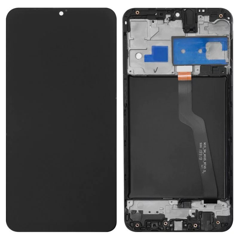 Incell Οθόνη LCD με Μηχανισμό Αφής Assembly και Πλαίσιο για Samsung Galaxy A10 A105F / M10 M105F - Χρώμα: Μαύρο