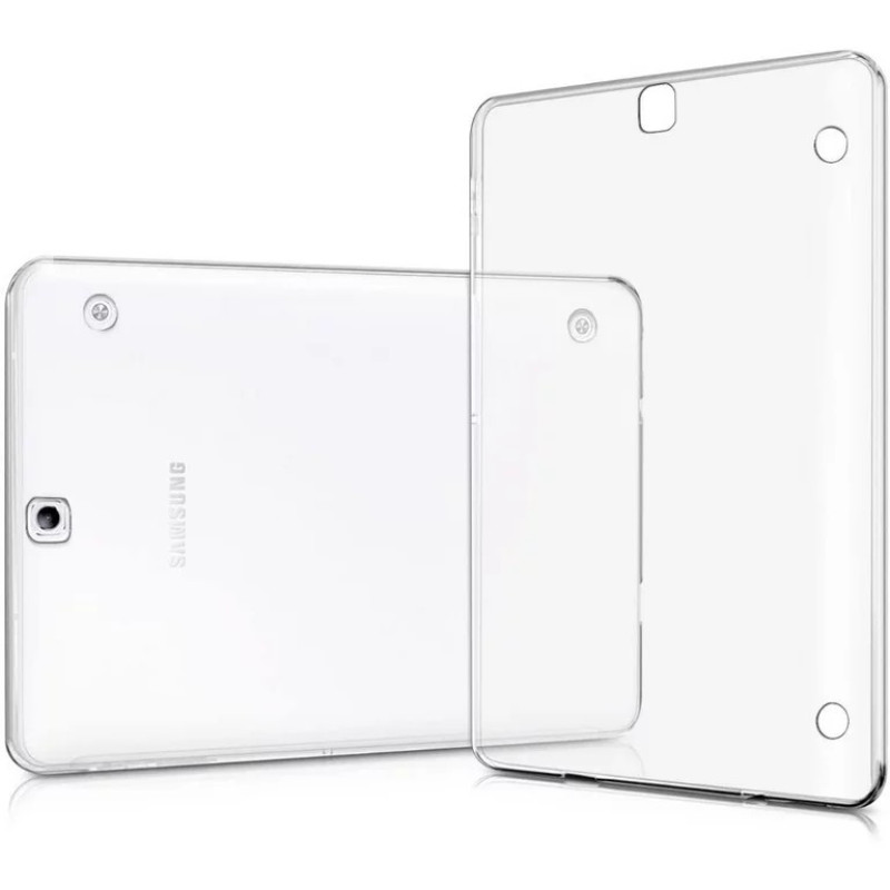 Θήκη Πλάτης Σιλικόνης Απλή για Samsung Galaxy Tab S2 9.7 T810/T813/T815/T819 - Χρώμα: Διάφανο