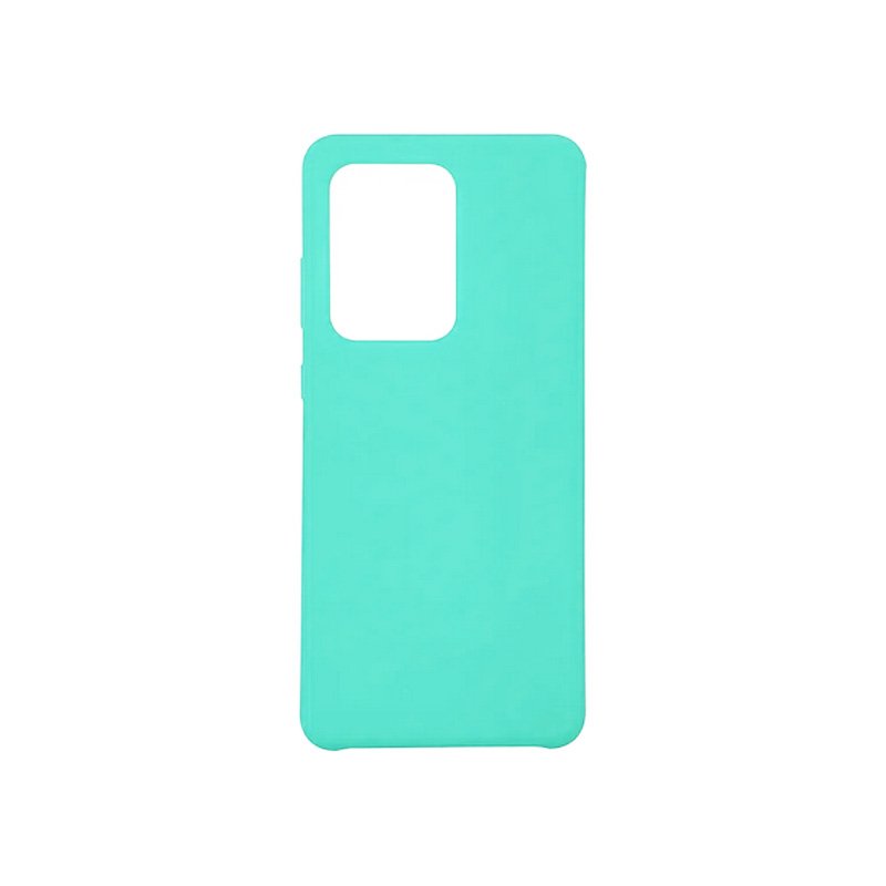 Θήκη Πλάτης Σιλικόνης Απλή για Samsung Galaxy A03S - Χρώμα: Τιρκουάζ