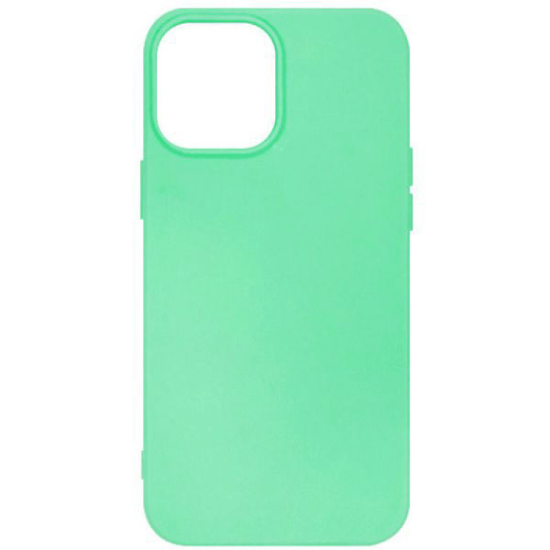 Θήκη Πλάτης Σιλικόνης Soft για Apple iPhone 14 Pro - Χρώμα: Μέντα