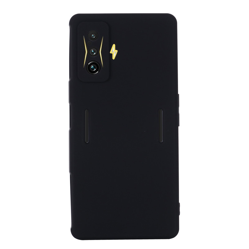 Θήκη Πλάτης Σιλικόνης Soft για Xiaomi Poco F4 GT - Χρώμα: Μαύρο