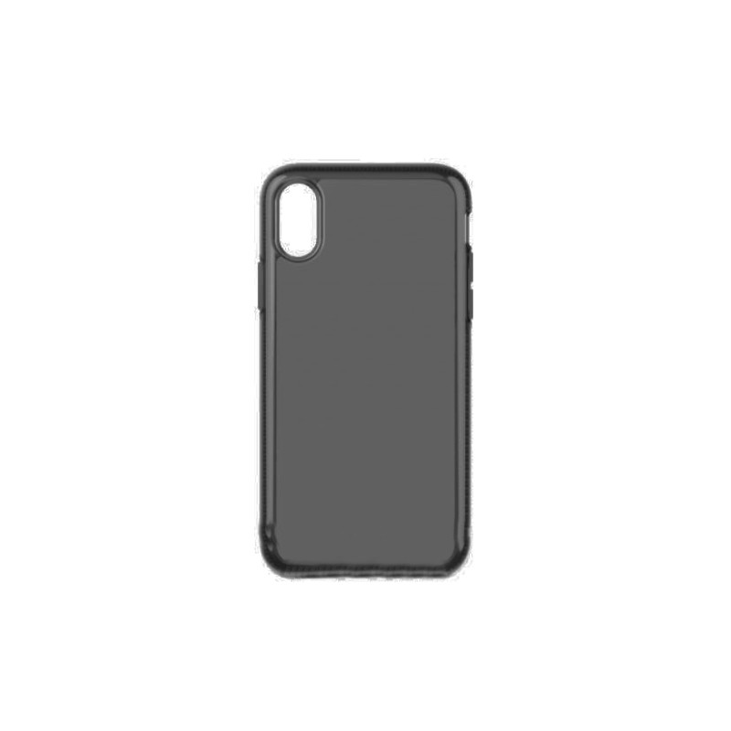 Θήκη Πλάτης Σιλικόνης Απλή για Iphone XR - Χρώμα: Smokey Grey