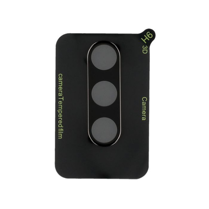 Full Cover Full Glue Tζαμάκι Προστασίας Πίσω Κάμερας για Samsung Galaxy S24 - Χρώμα: Μαύρο