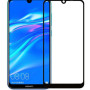 Full Cover Full Glue Tζαμάκι Προστασίας Οθόνης για Huawei Y8P - Χρώμα: Μαύρο