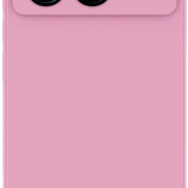 Θήκη Πλάτης Σιλικόνης Soft για Xiaomi Poco X6 Pro - Χρώμα: Ροζ