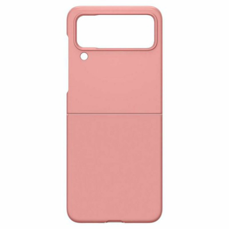 Πλαστική Ανθεκτική Θήκη Πλάτης για  Samsung Galaxy Z Flip 4 - Χρώμα: Ροζ