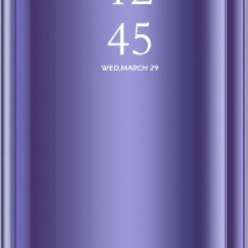 Θήκη Clear View Stand για Apple iPhone Xs Max - Χρώμα: Μωβ