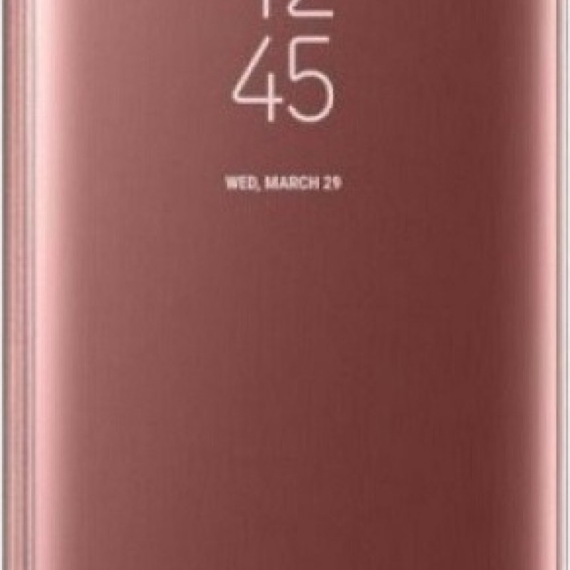 Θήκη Clear View Stand για Apple iPhone Xs Max - Χρώμα: Ρόζ Χρυσό