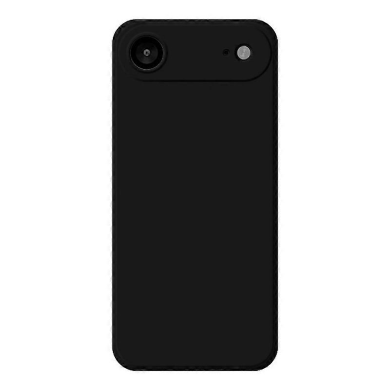 Θήκη Πλάτης Σιλικόνης Soft για Apple iPhone 17 Air - Χρώμα: Μαύρο