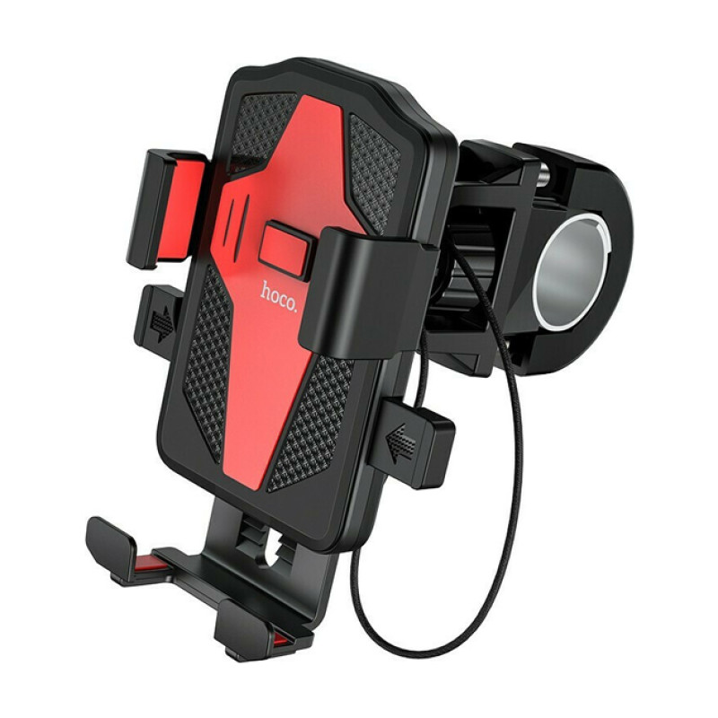 HOCO CA73 Βάση Στήριξης Κινητού για Ποδήλατο / Μοτοσικλέτα Flying One-Touch - Χρώμα: Μαύρο