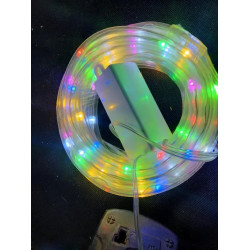8 Functions LED Cooper Wire Skin Tube Light 10m