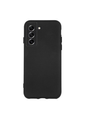Θήκη Πλάτης Σιλικόνης Soft για Samsung Galaxy S21 FE - Χρώμα: Μαύρο