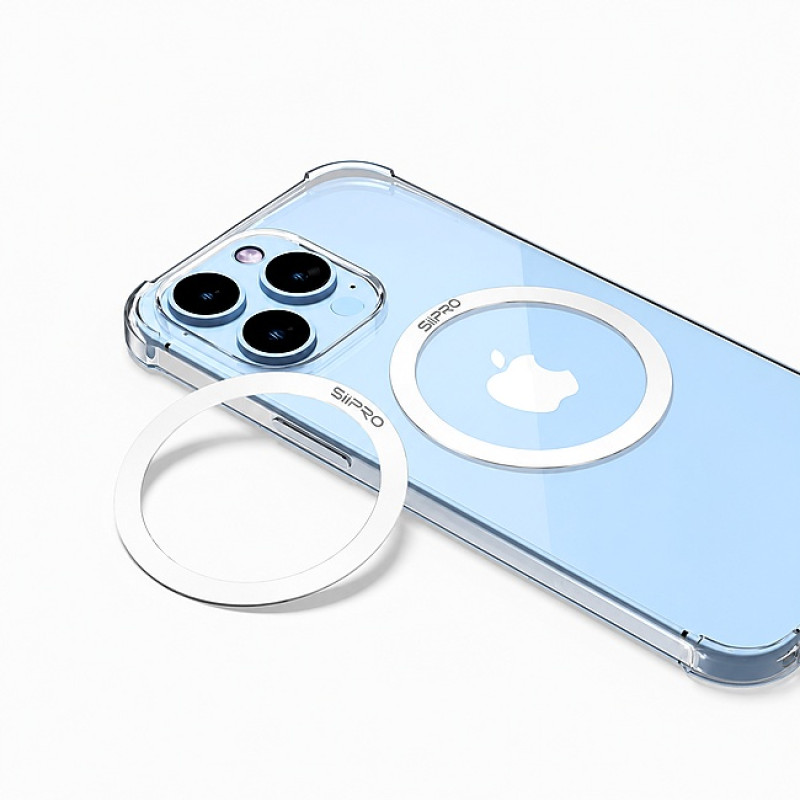 SIIPRO 5009 Magsafe Ring 2 Τεμάχια - Χρώμα: Λευκό