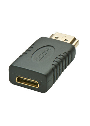 Andowl Q-JC14 Μετατροπέας HDMI Male σε HDMI Female 1 Τεμάχιο Bulk - Χρώμα: Μαύρο