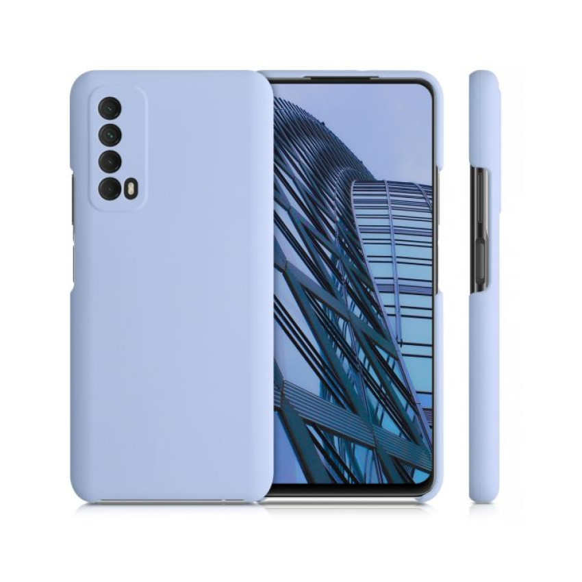 Θήκη Πλάτης Σιλικόνης Απλή για Huawei P Smart 2021 - Χρώμα: Baby Blue