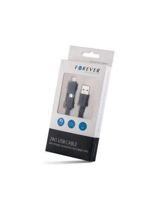 Forever - USB cable for iPhone 5/6 and iPad mini