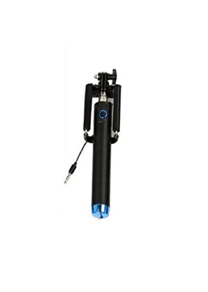 Smartphone selfie stick integrated foldable smart shooting aid