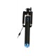 Smartphone selfie stick integrated foldable smart shooting aid