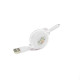 OEM - 1Meter Retractable lightning (male) to USB (male) Cable