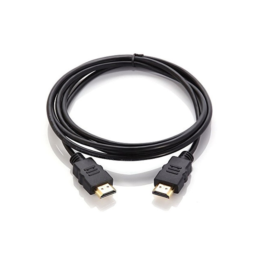 Καλώδιο HDMI (Male) to HDMI (Male) Gold Plated 1.5m - Χρώμα: Μαύρο