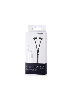 Handsfree Forever Street Music Zipper 3.5mm Stereo Φερμουάρ - VK-Z707