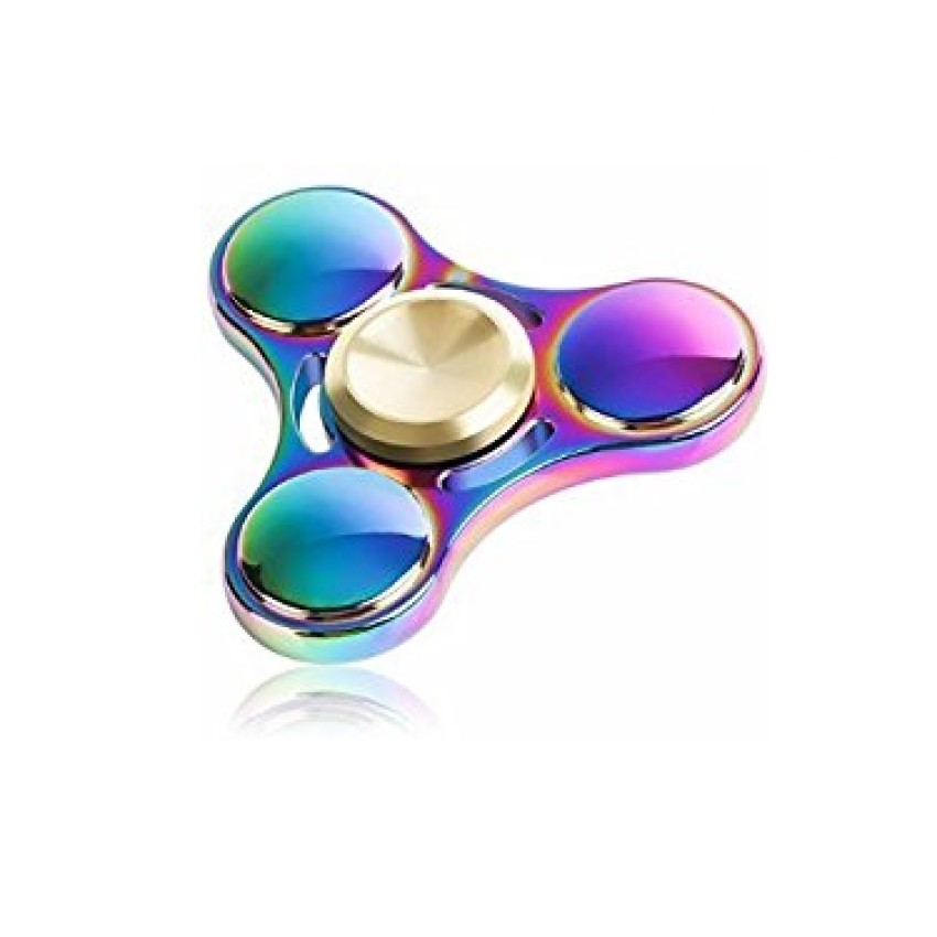 Fidget Spinner Zinc Alloy Three Leaves 3 Minutes Σβούρα Χειρός