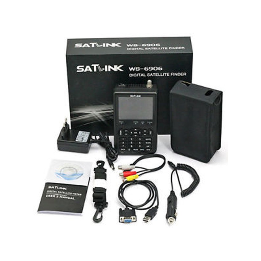 SATLINK WS-6906 Digital Satellite Finder - Ψηφιακός Δορυφορικός Δέκτης