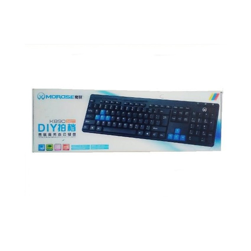 Morose Ultra K890 Noble Business Office Keyboard USB - Ενσύρματο πληκτρολόγιο