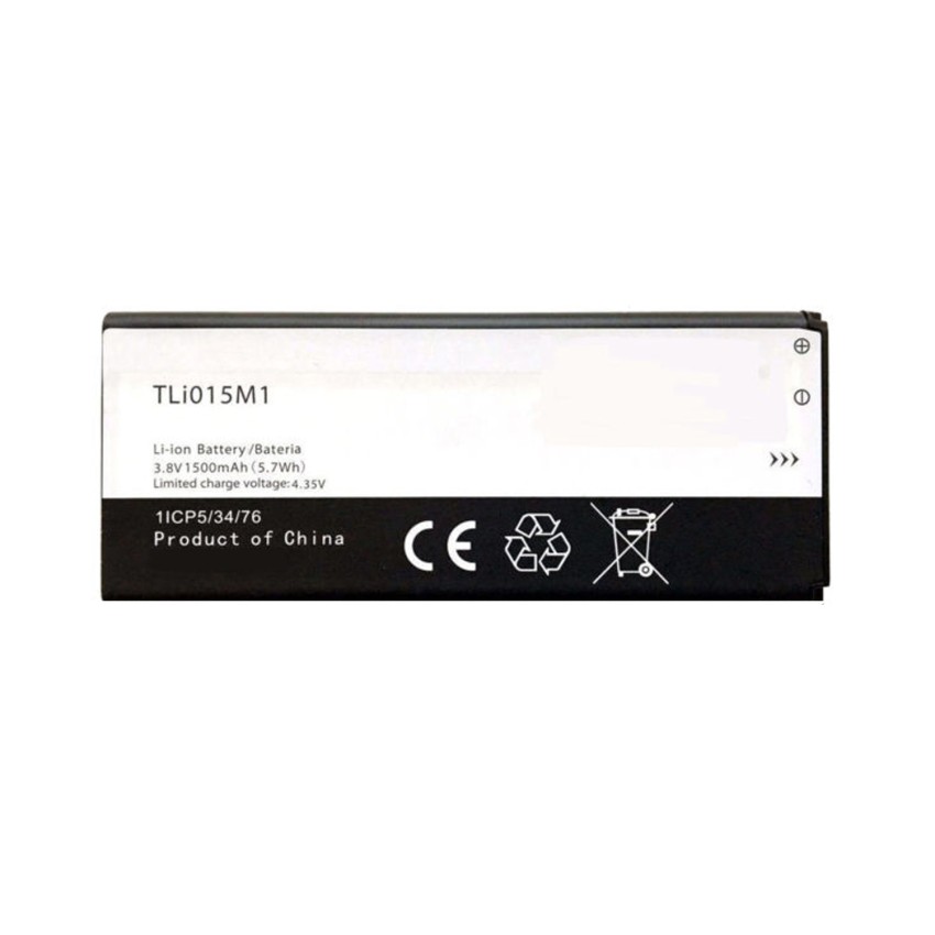 Μπαταρια Touch PIXI 4  Alcatel TLi015M1/TLi015M7  για O.0/ 4034D / 4034 (Bulk) - 1500mAh