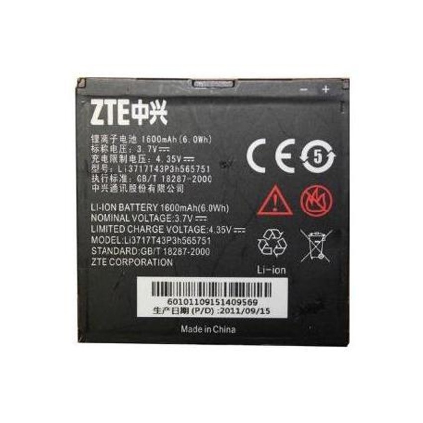 Μπαταρία ZTE Li3717T43P3h565751 για Warp N860/Anthem 4G N910 - 1600mAh