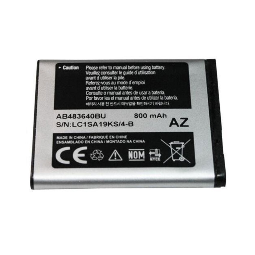 Μπαταρία Samsung AB483640BU για C3050 Stratus J600, J608, J750, C3050, C3053, M600, B3210 - 800 mAh