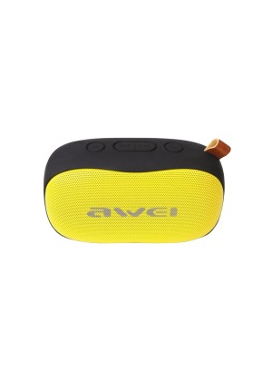 Bluetooth Speaker Awei Y900 Ασύρματο Ηχείο Portable Outdoor TF Card - Χρώμα: Κίτρινο