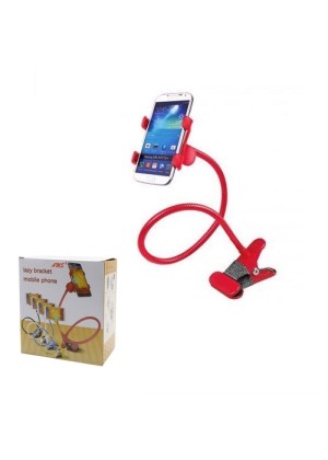 Βάση Κινητού Universal Lazy Bracket Phone Holder - Χρώμα: Κόκκινο