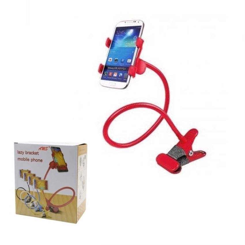 Βάση Κινητού Universal Lazy Bracket Phone Holder - Χρώμα: Κόκκινο