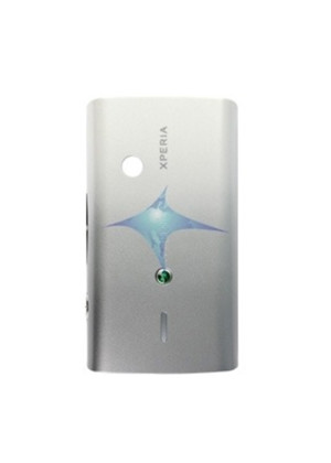 Sony Ericsson X8 E15i  Batterycover white-silver